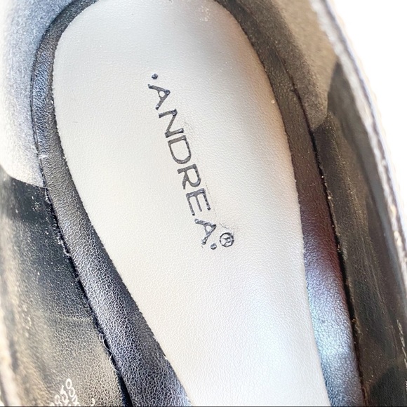 Andrea Zapatillas Black heels Size 10 - Picture 6 of 9